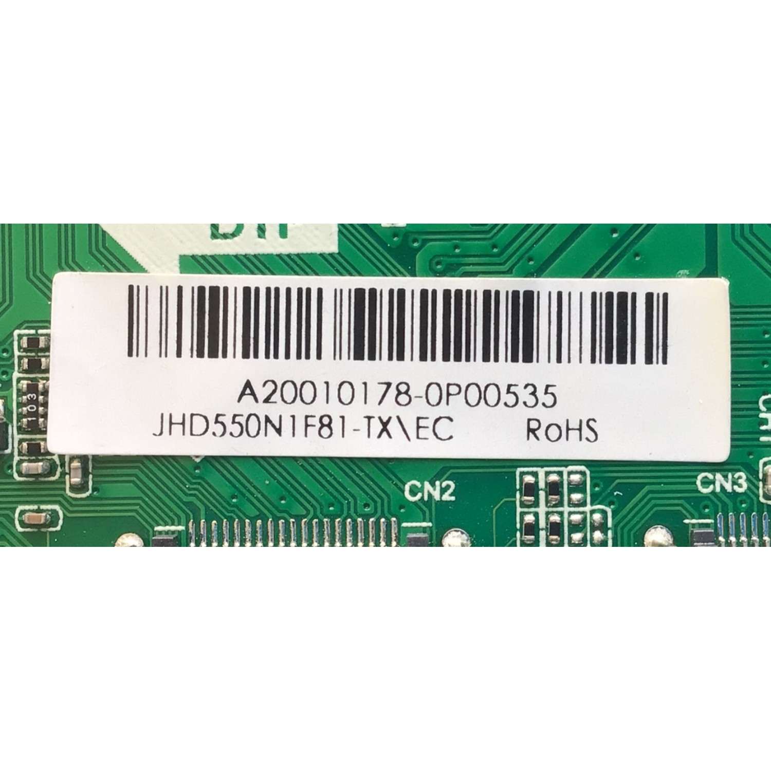 MAIN PARA TV INSIGNIA NUMERO DE PARTE 256149 / T.MS3553.761 / G19514W / 36275 / A20010178-0P00535 / PANEL JHD550N1F81-TX|EC|S1|BBY|FM|ROH / MODELO NS-55D420NA20 - Imagen 2